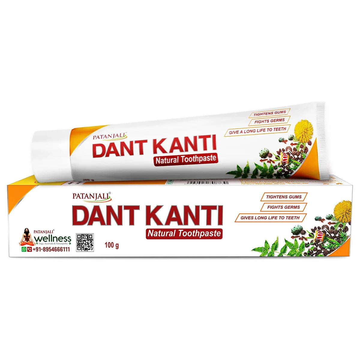 PATANJALI DANTKANTI NATURAL TO0THPASTE 100 GM