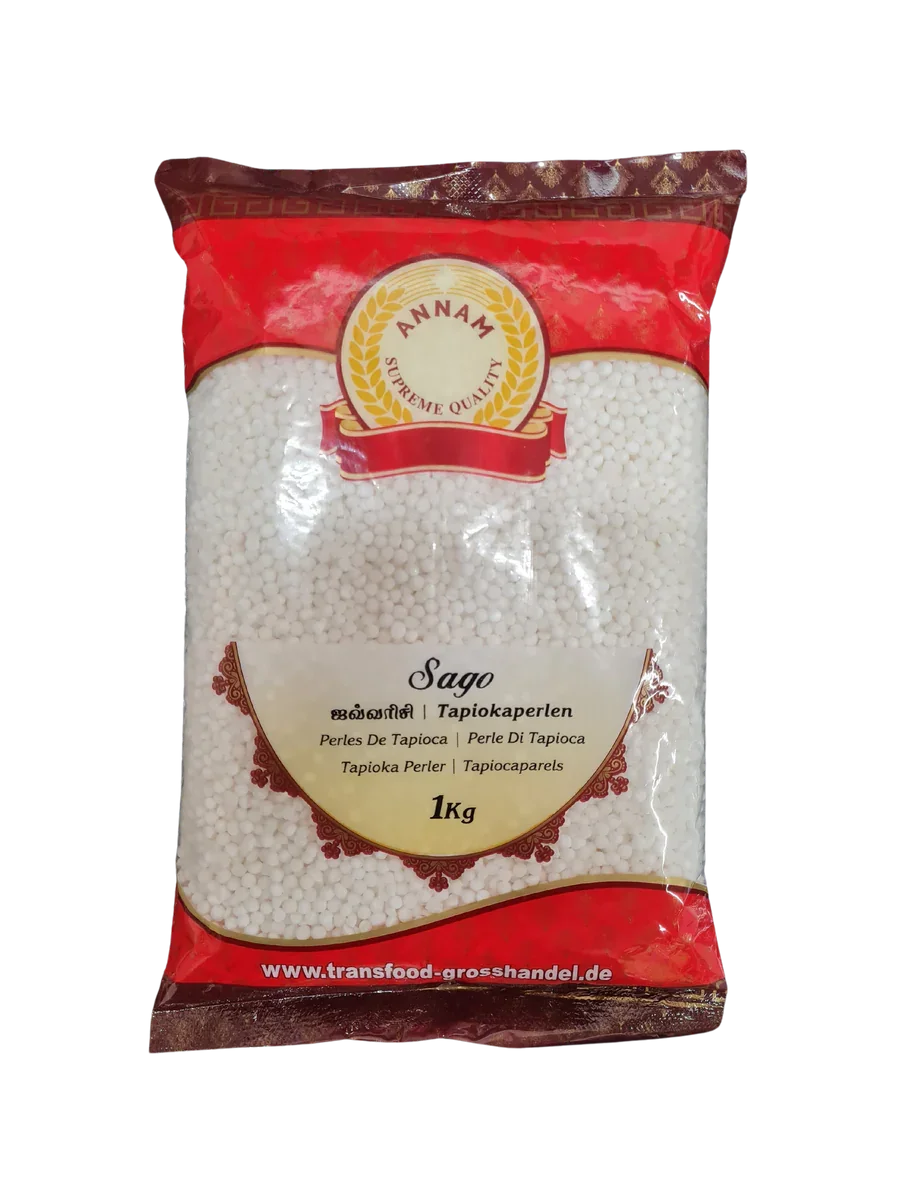 Annam Tapioca Sabudana (Big) 1Kg