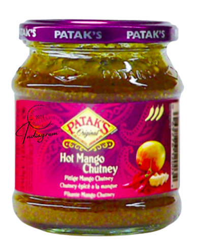 PATAK CHUTNEY MANGO HOT-340gm