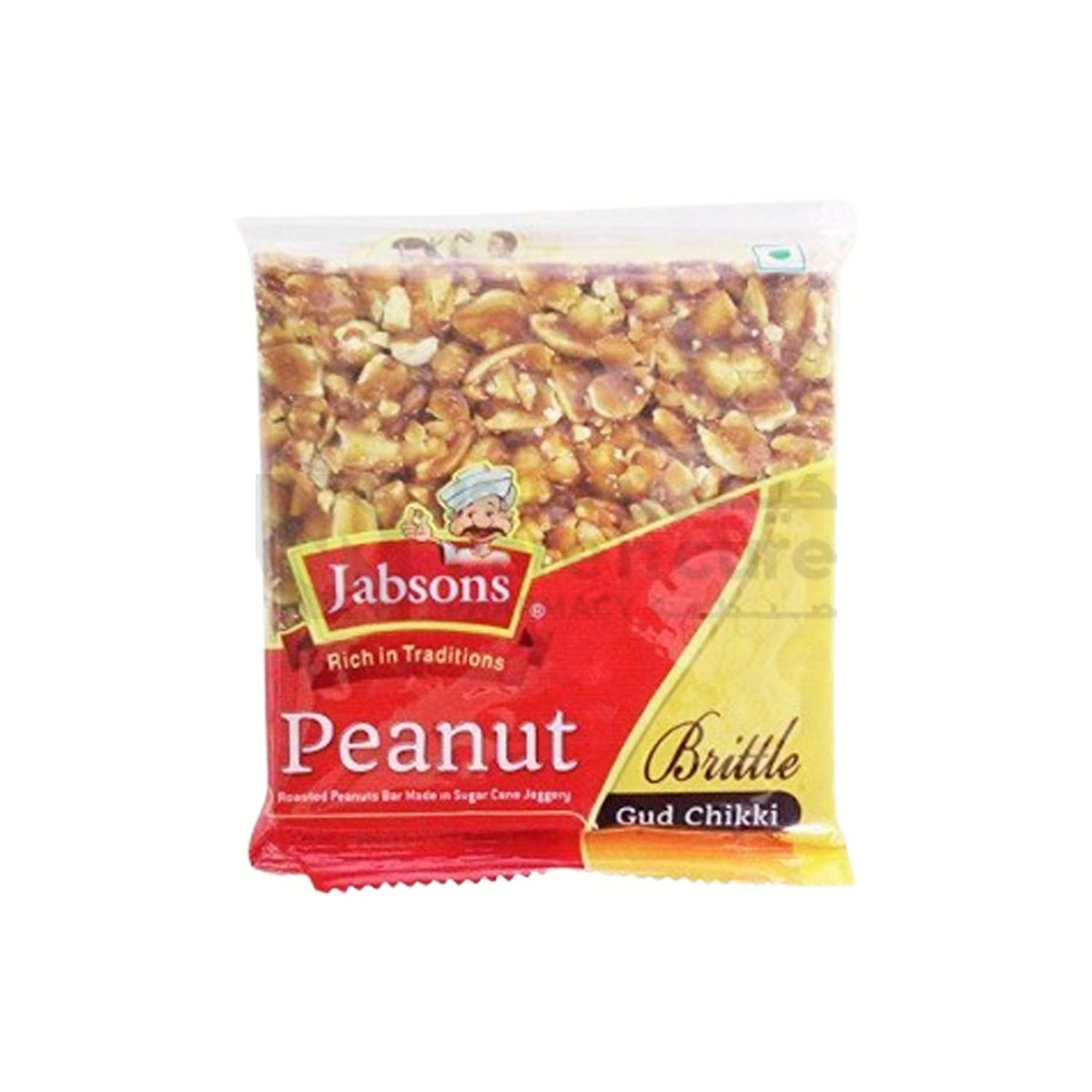 JABSONS CHIKKI PEANUT GUD 100 GM