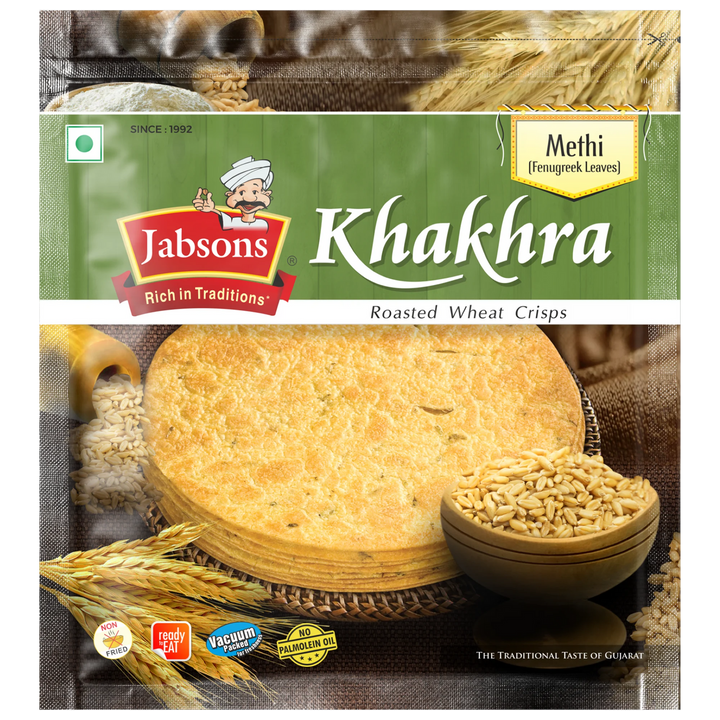 JABSONS KHAKHRA METHI 180 GM