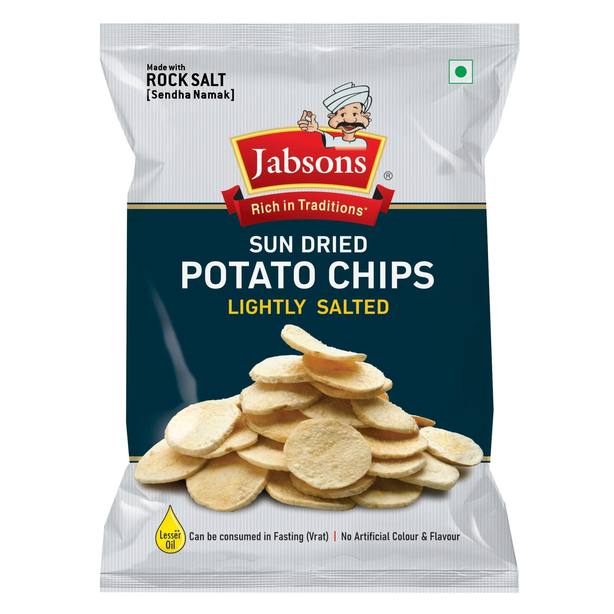 Jabsons Potato Chips Salty — 110g