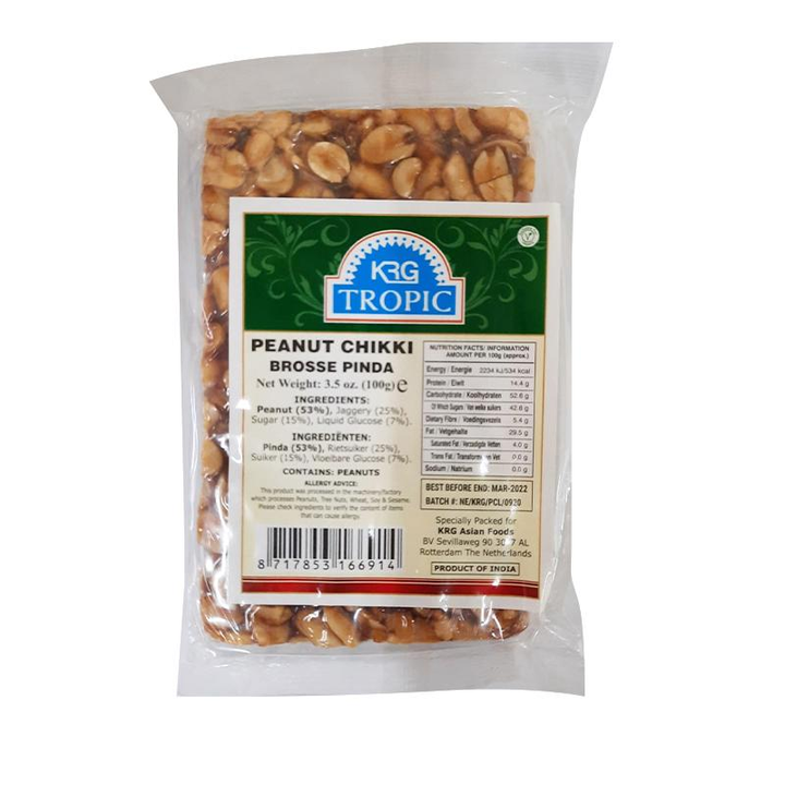 KRG Gajak Peanut Chikki-100gm