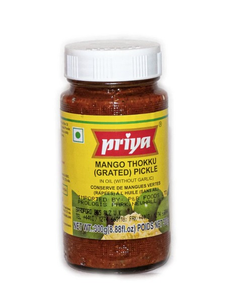 PRIYA PICKLE MANGO THOKKU GRATED-300gm