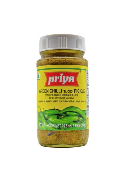 Priya Green chilli pickle-300gm