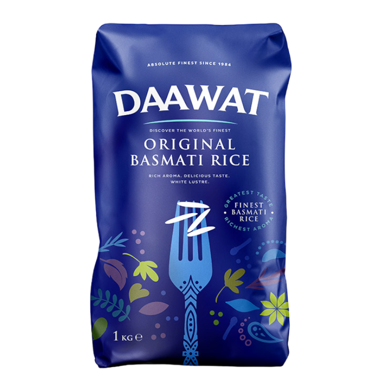 Daawat Blue Basmati Original Rice 2kg