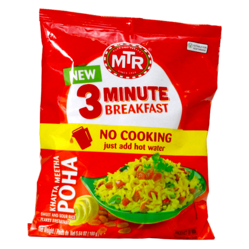 MTR INST Poha Khatta Metha-160gm