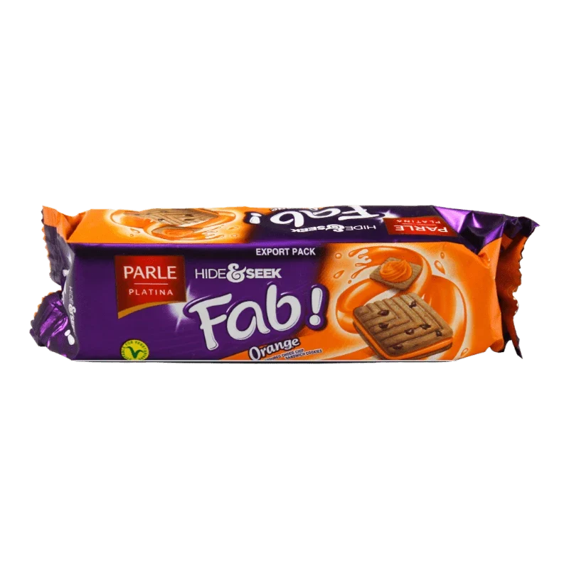 PARLE HIDE N SEEK FAB CREAM ORANGE 112GM X 60