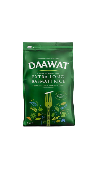 Daawat Green Extra long Basmati Rice 5 kg