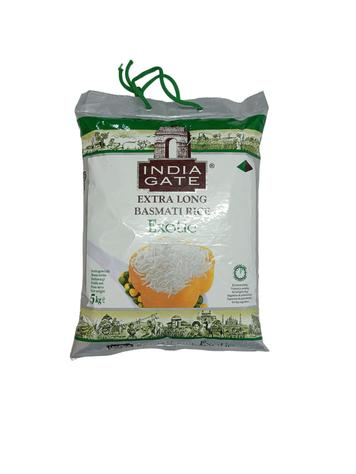 India Gate Basmati Exotisch Rice-5kg