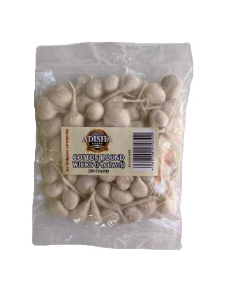 Adisha cotton round wicks