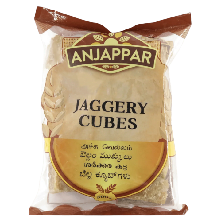 Anjappar Jaggery Cubes Natural 500g