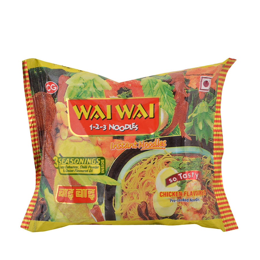 WAI WAI INST.NOODLE - CHICKEN-375gm