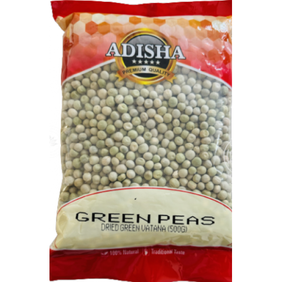 ADISHA GREEN PEAS (VATANA) 500 GM