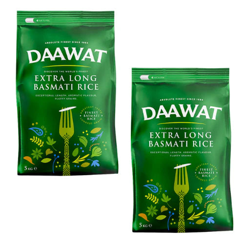 Daawat - Extra Long Basmati Rice - 5kg (5*2)