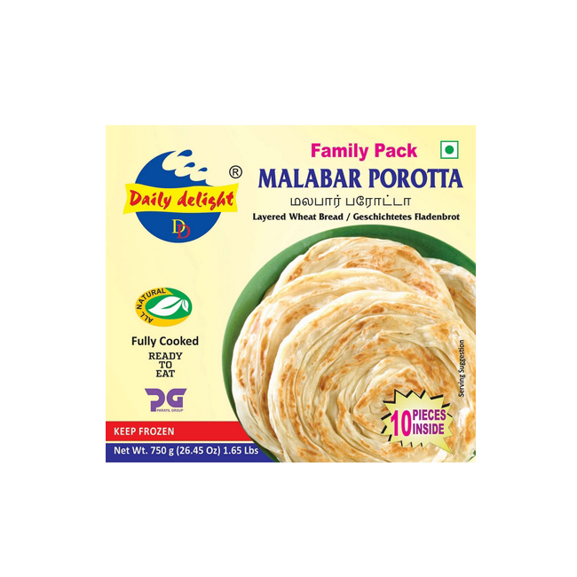 DD Family Porotta 750gm