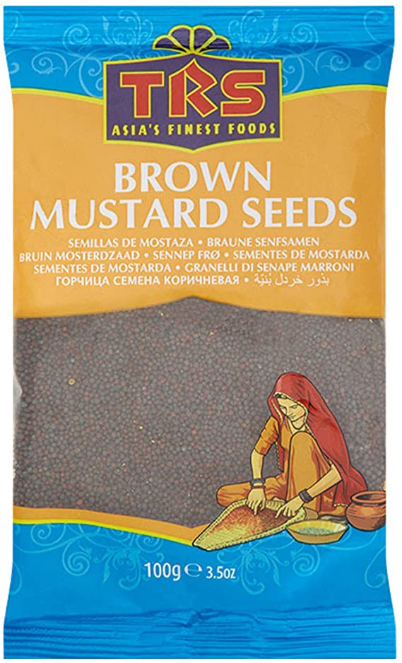 TRS Brown Mustard Seeds Whole 100gm