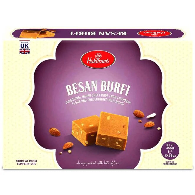 HALDIRAM SWEET - BESAN BURFI-300gm