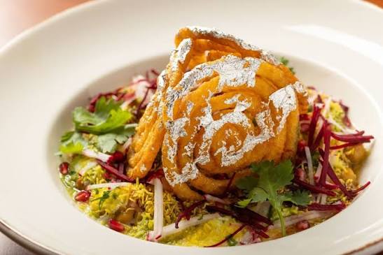 Jalebi chaat