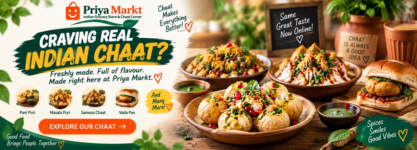 PriyaMarkt Indian Supermarket & Chaat Corner